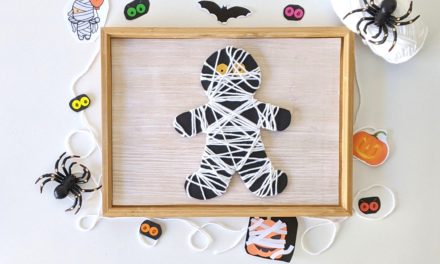 diy LA MOMIE EN LAINE